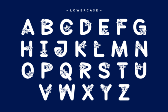 Calm Star Font - Preview 5
