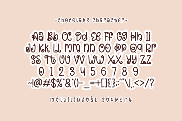Chocolate Font - Preview 2