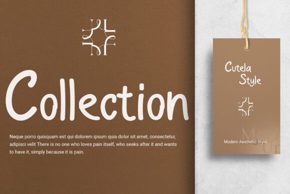Cutelia Font - Preview 3