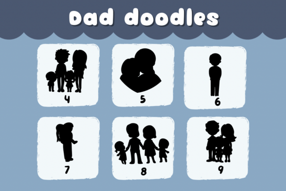 Dad Doodles Font - Preview 3