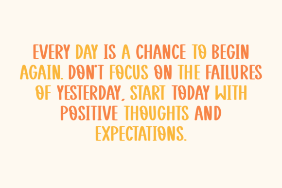 Daily Planner Font - Preview 1