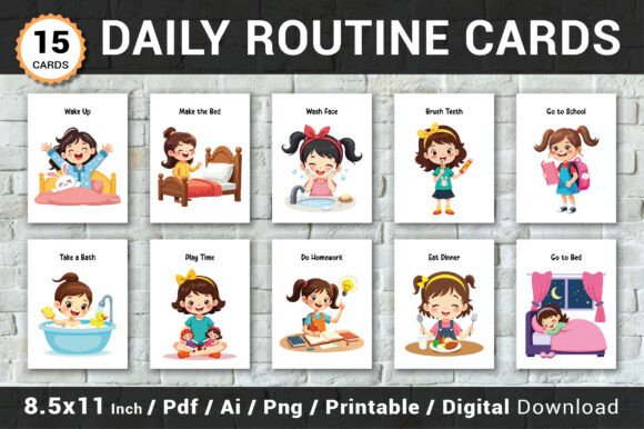 Daily Routine Cards