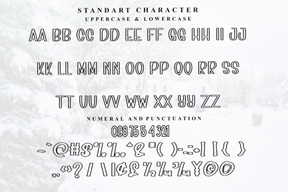 Daily School Font PNG with transparent background - Preview 3