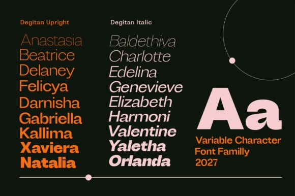 Degitan Font - Preview 6