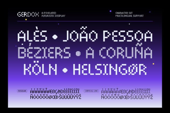 Gerdox Font - Preview 5