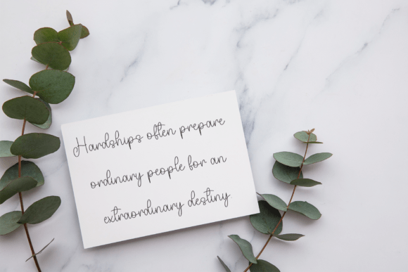 Highland Sunshine Font PNG with transparent background - Preview 2