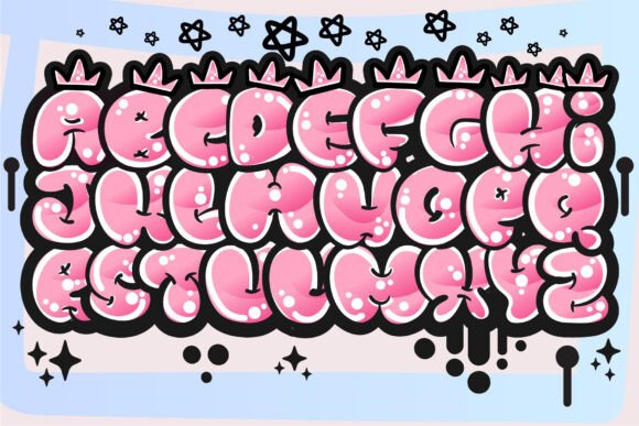 Kiss Font - Preview 1