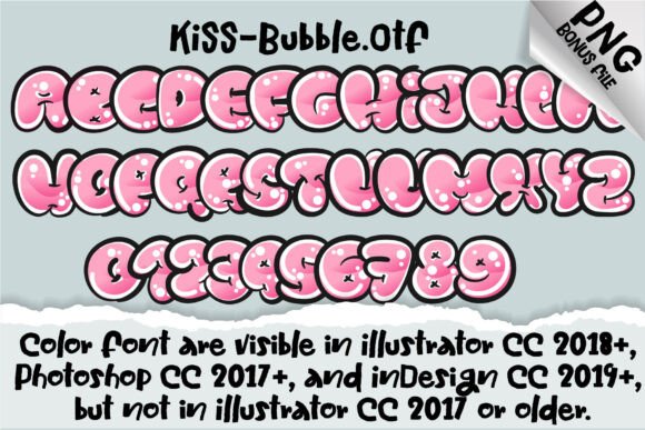 Kiss Font - Preview 5