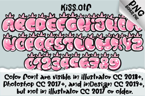 Kiss Font - Preview 6