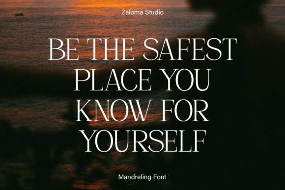 Mandreling Font PNG with transparent background - Preview 5