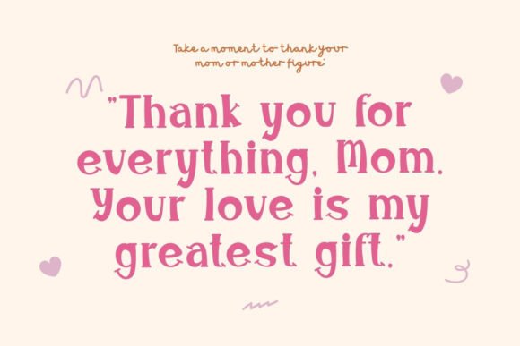 Mother Rainbow Font PNG with transparent background - Preview 1