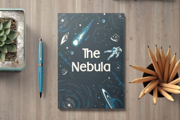 Nebula View Font PNG with transparent background - Preview 3