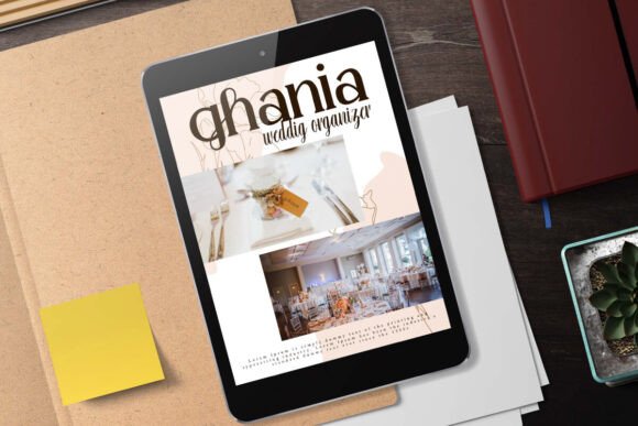 News Highlight Font PNG with transparent background - Preview 2