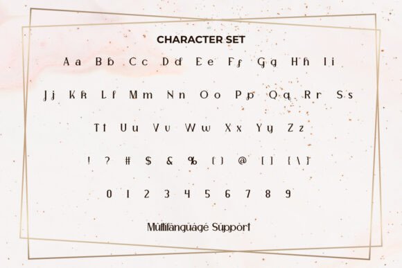 News Highlight Font PNG with transparent background - Preview 3