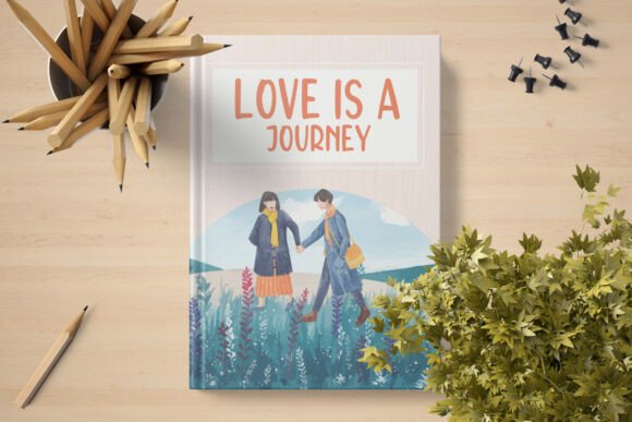 Our Journey Font PNG with transparent background - Preview 1