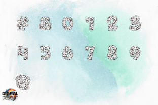 Pastel Leopard Doodle Alphabets PNG Graphic by Digital Delights ...