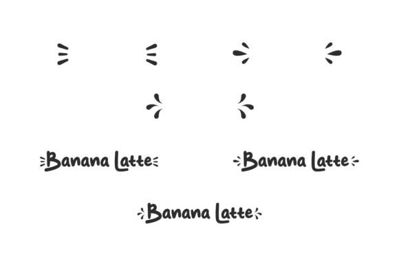 Banana Latte Font - Preview 5