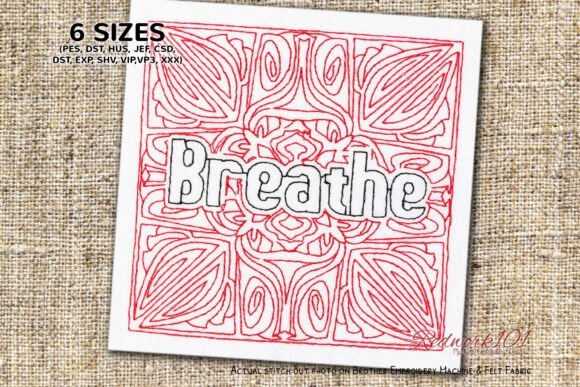 Breathe Art Stitch