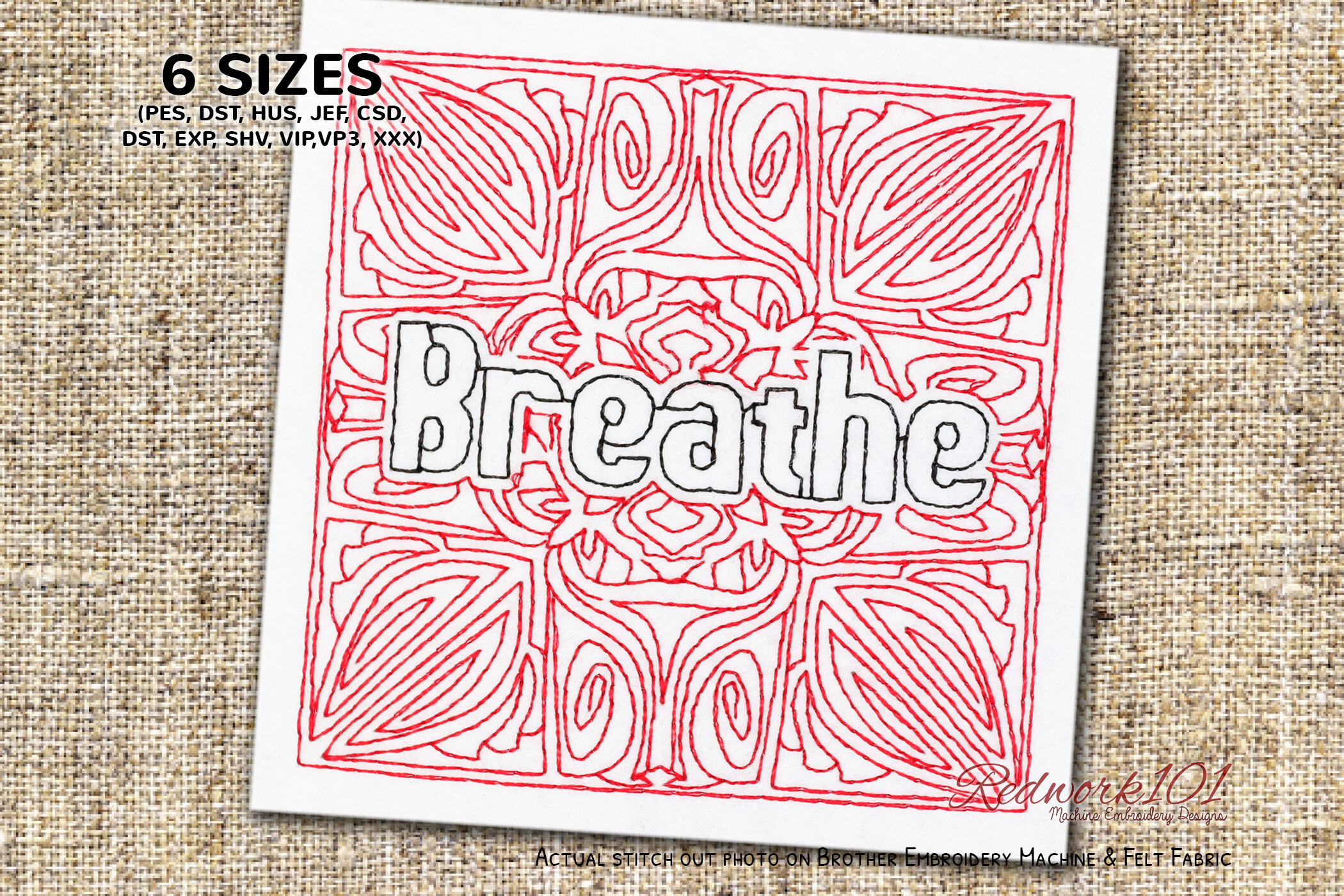 Breathe Art Stitch