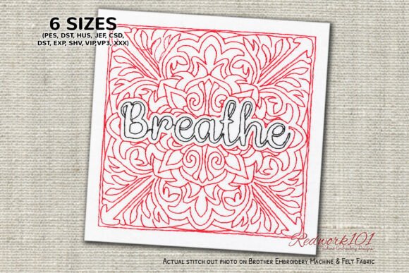 Breathe Word Stitch