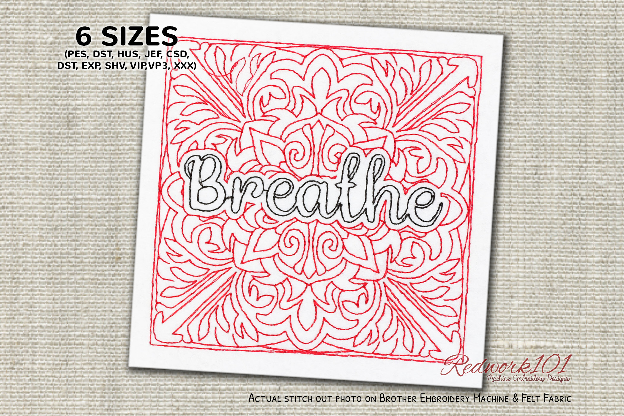 Breathe Word Stitch