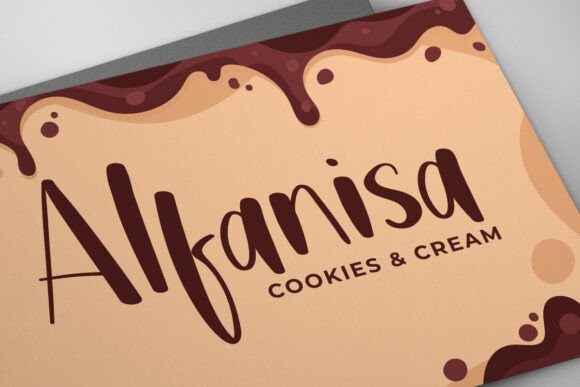 Biscuit Cereal Font - Preview 3