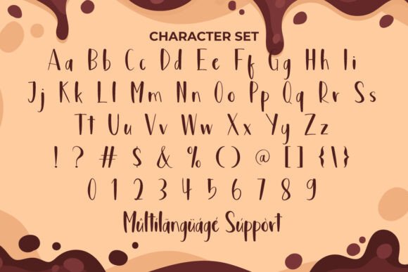 Biscuit Cereal Font - Preview 4