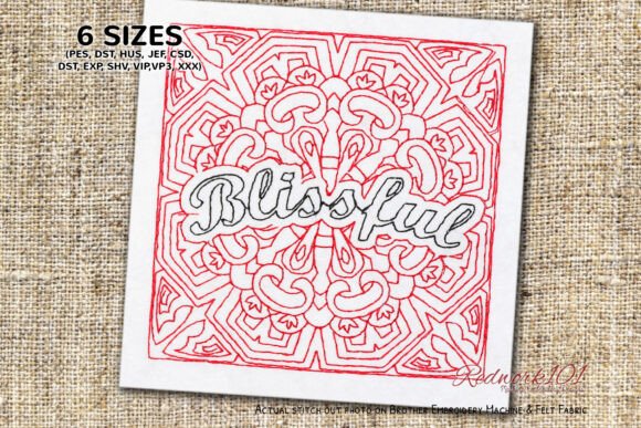 Blissful Mandala Stitch