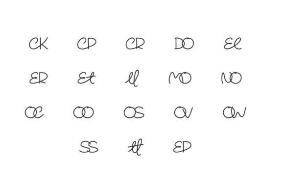 Bright Toon Font PNG with transparent background - Preview 5