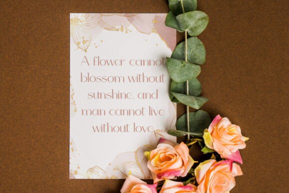 Bucket Flower Font - Preview 6