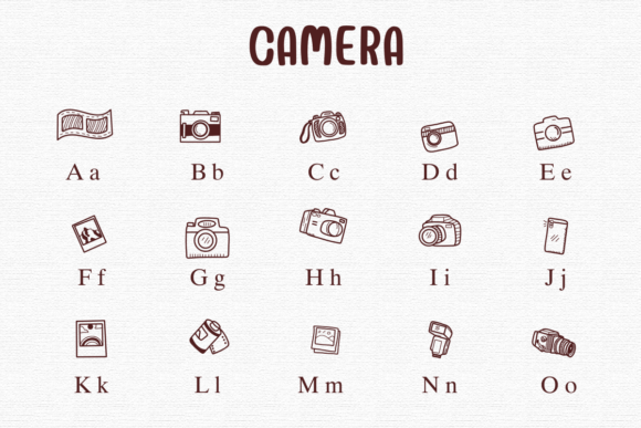 Camera Font - Preview 1