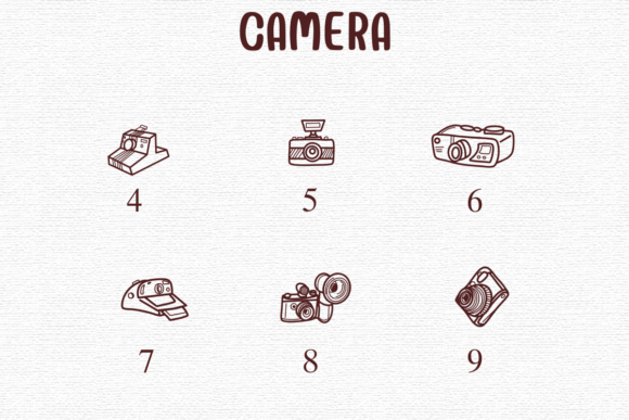 Camera Font - Preview 3