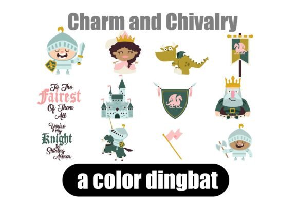 Charm and Chivalry Font - Preview 2