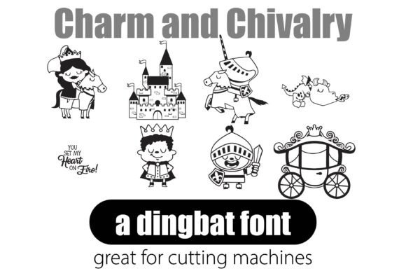 Charm and Chivalry Font - Preview 4