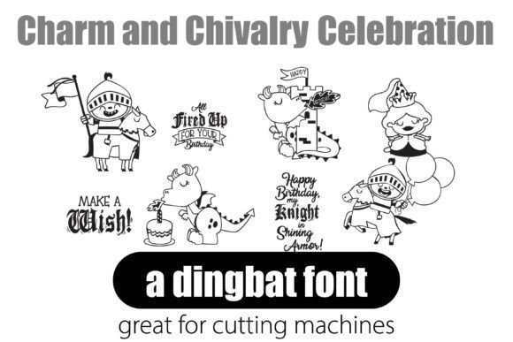 Charm and Chivalry Font - Preview 5