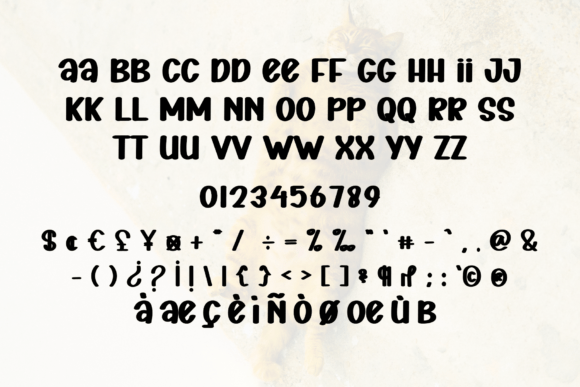 Chubby Font - Preview 3