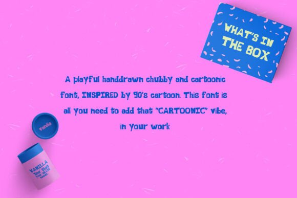 Chubby Giggles Font - Preview 1