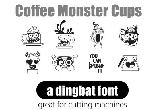 Coffee Monsters Font - Preview 2