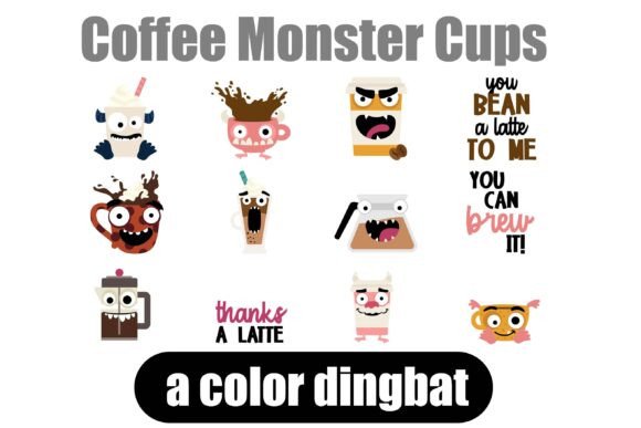 Coffee Monsters Font - Preview 3