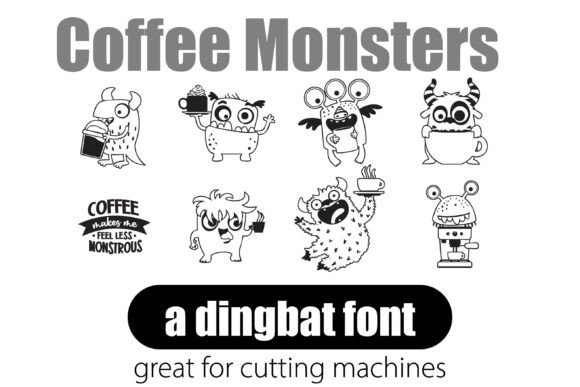 Coffee Monsters Font - Preview 5