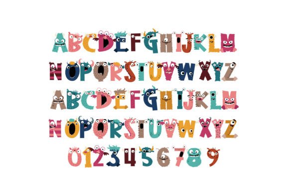 Coffee Monsters Font - Preview 6