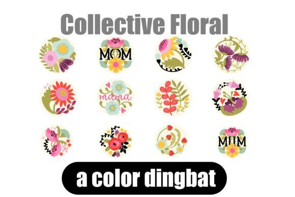 Collective Floral Font - Preview 3