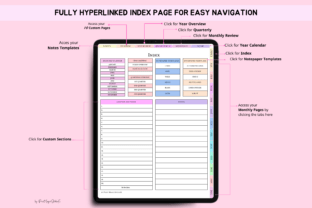 Daily Digital Planner (Portrait) Graphic by Print Magic StudioX ...