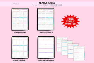 Daily Digital Planner (Portrait) Graphic by Print Magic StudioX ...