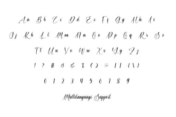East London Font PNG with transparent background - Preview 3