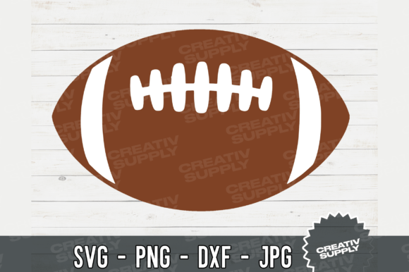 Football SVG Football Cut File Circut