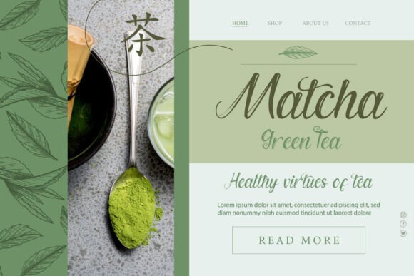 Matcha Milk Font PNG with transparent background - Preview 5