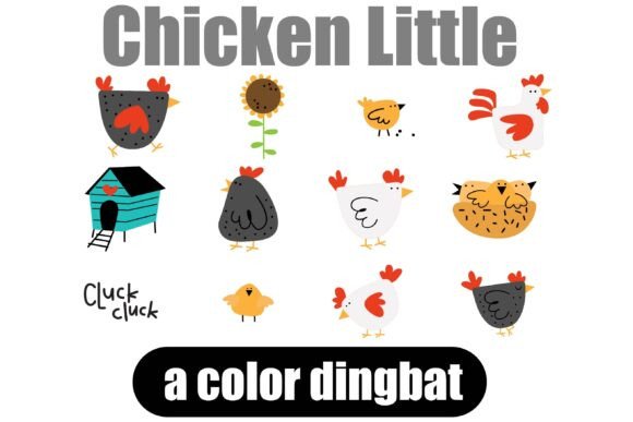 Mother Hen Font PNG with transparent background - Preview 3