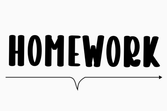 Handmade Children Font PNG with transparent background - Preview 2