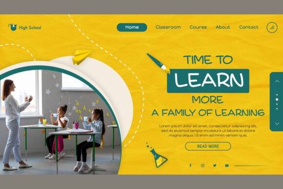 School Coming Font PNG with transparent background - Preview 2